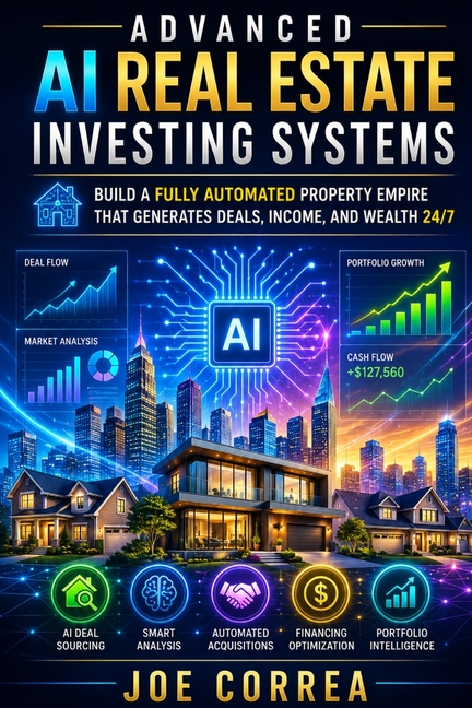 Advanced AI Real Estate Investing Systems: How to Build a Fully Automated AI Real Estate Business That Generates Deals and Income 24/7