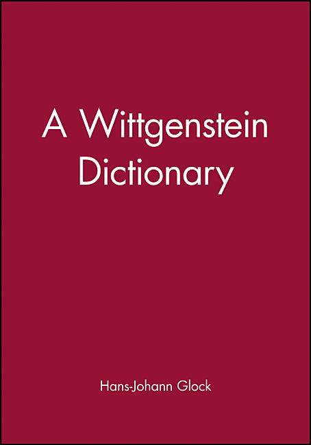 Wittgenstein Dictionary
