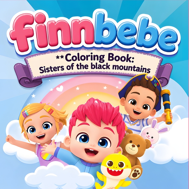 finnbebe: Coloring Book: Sisters of the black mountains