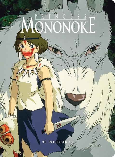 Studio Ghibli(r) Princess Mononoke: 30 Postcards