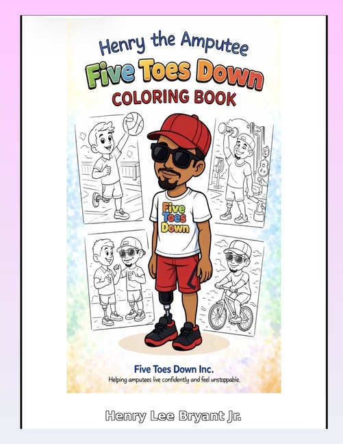 Coloring Fun with Henry The Amputee! Five Toes Down Inc.