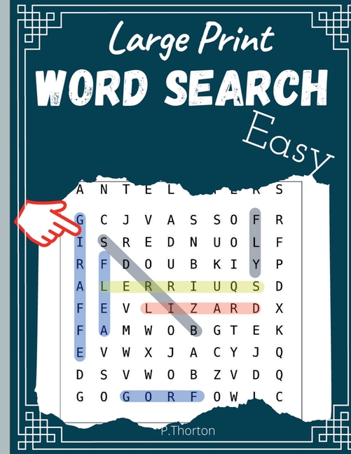 Word Search Large Print: Puzzle Book for Smart Kids ages 8-12, The best Game to Improve Vocabulary and Spelling .