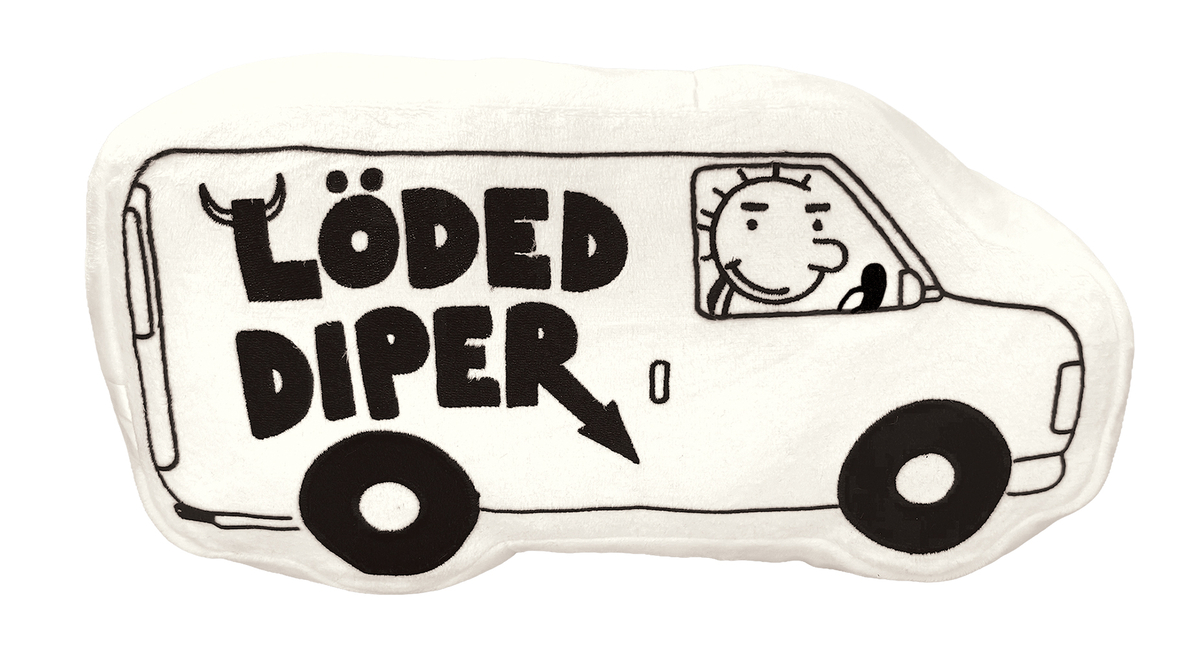 Diary of a Wimpy Kid Loded Diper Van Plush: 12