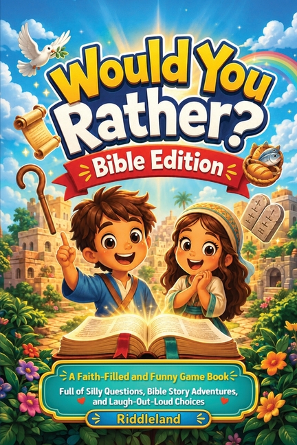 Would You Rather? Bible Edition: A Faith-Filled and Funny Game Book Full of Silly Questions, Bible Story Adventures, and Laugh-Out-Loud Choices - The