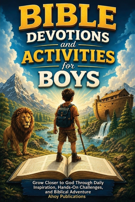 Bible Devotions and Activities for Boys: Grow Closer to God Through Daily Inspiration, Hands-On Challenges, and Biblical Adventure