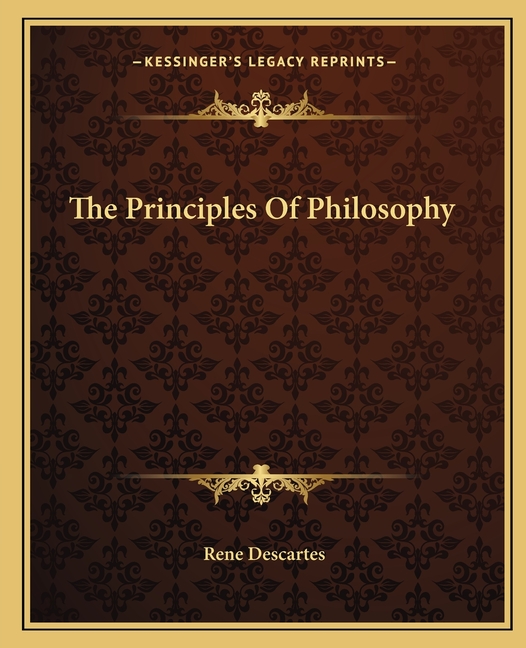 The Principles Of Philosophy