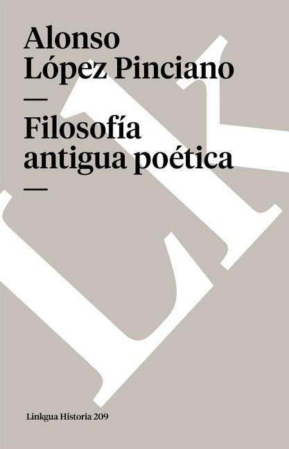 Filosofía antigua poética