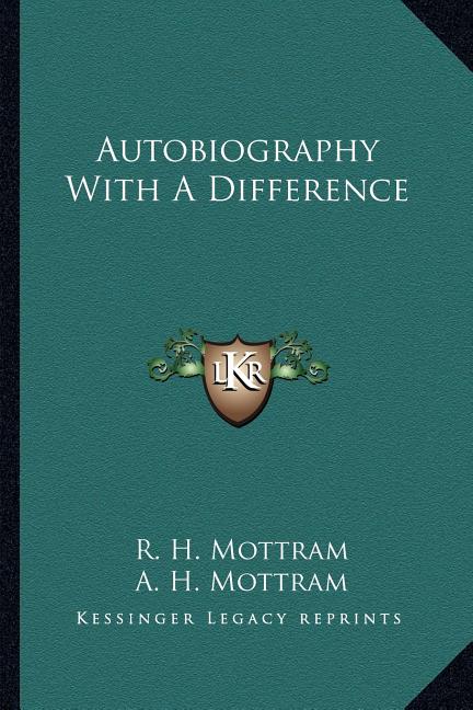 Autobiography With A Difference
