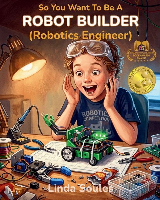 So You Want To Be A Robot Builder (Robotics Engineer): A Kids' Guide to Robotics, Artificial Intelligence, STEM Skills, and the Innovative Engineers W