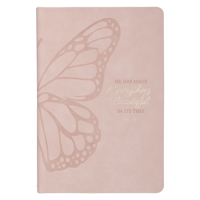 Journal Hardcover Pink Everything Beautiful Ecc. 3:11