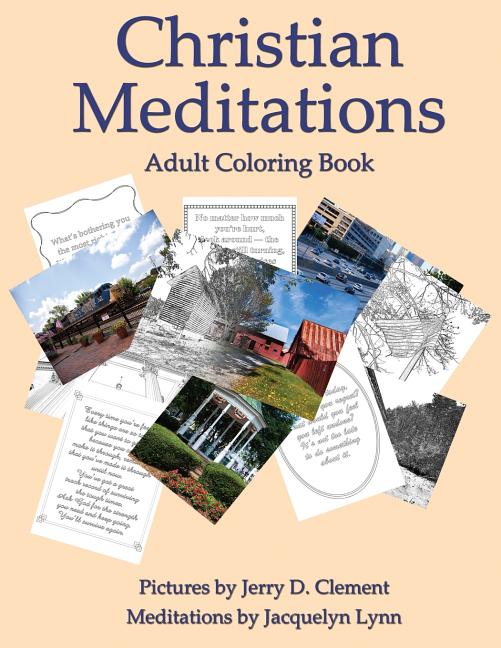 Christian Meditations: Adult Coloring Book