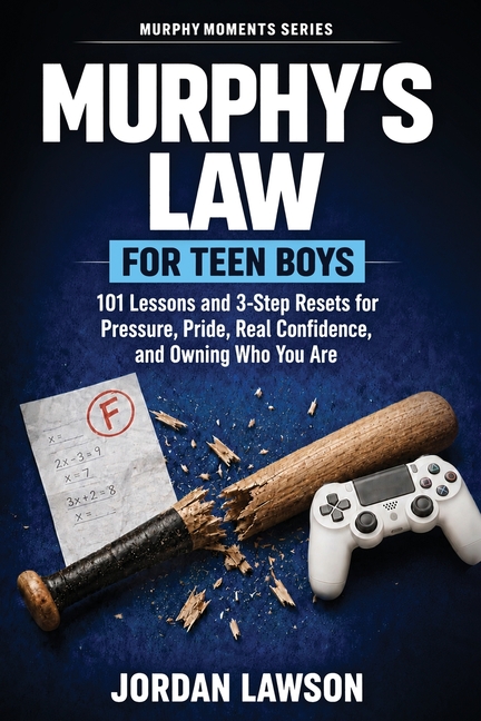 Murphy's Law for Teen Boys: 101 Lessons and 3-Step Resets for Pressure, Pride, Real Confidence, and Owning Who You Are