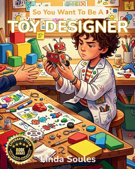 So You Want To Be A Toy Designer: A Kids' Guide to Toy Invention, Product Design, Prototyping, and the Creative Minds Who Dream Up the Toys We Can't S