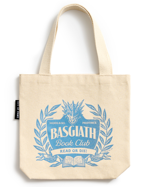 Rebecca Yarros's Fourth Wing: Basgiath Book Club Mini Tote Bag