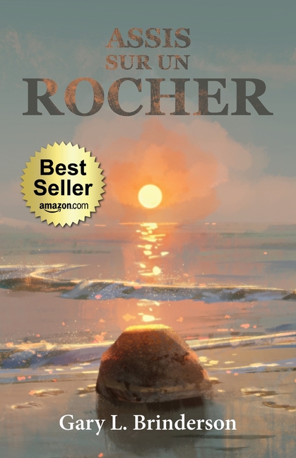 Assis sur un rocher