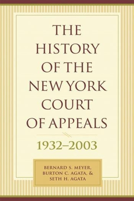 The History of the New York Court of Appeals, 1932-2003