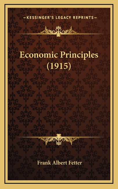 Economic Principles (1915)