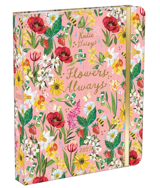 Katie Daisy 2027 Deluxe Weekly Planner: Flowers Always