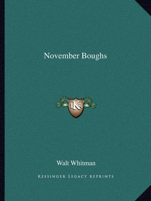 November Boughs