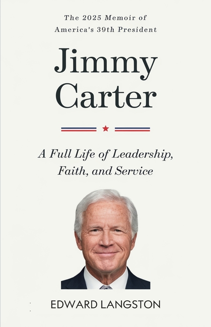 Jimmy Carter - A Full Life of Leadership, Faith & Service: The 2025 Memoir of America's 39th President Presidential Biography