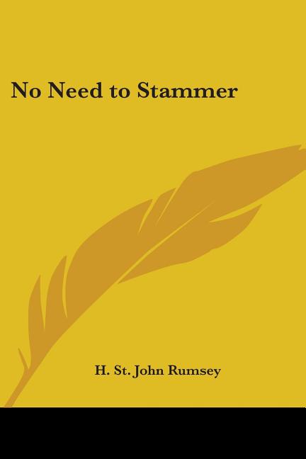 No Need to Stammer