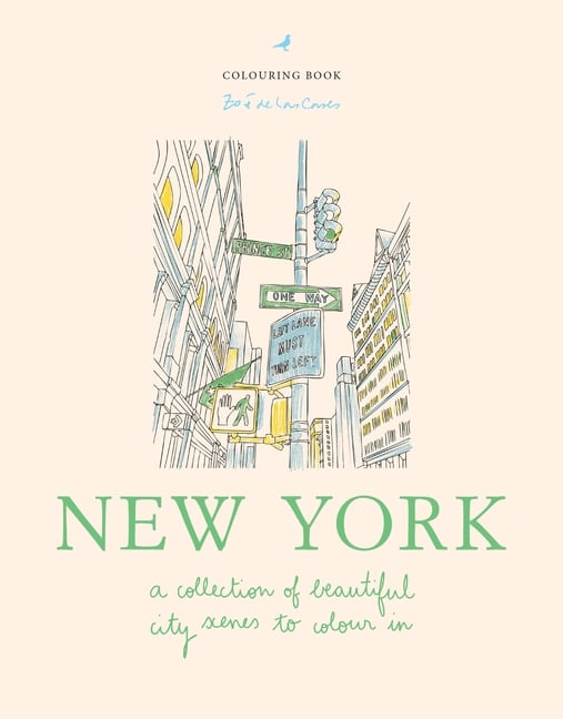 Zoé de Las Cases New York: A Collection of Beautiful City Scenes to Colour in