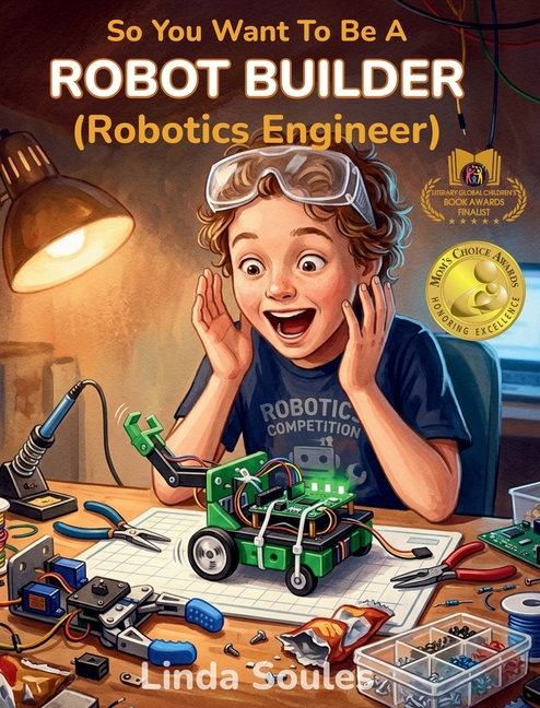 So You Want To Be A Robot Builder (Robotics Engineer): A Kids' Guide to Robotics, Artificial Intelligence, STEM Skills, and the Innovative Engineers W