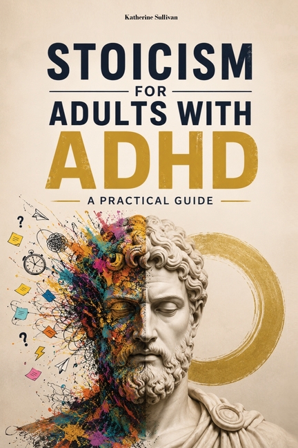 Stoicism for Adults with ADHD: A Practical Guide. Marcus Aurelius Meditations for ADHD. Self Help Stoic philosophy modern application