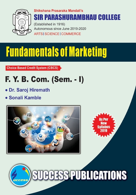 Marketing & Salesmanship (Fundamental of Marketing)(F.Y.B.Com, S.P. College, Sem.-I)
