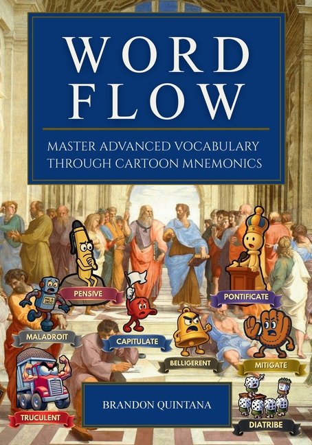 Word Flow: Master Advanced Vocabulary Through Cartoon Mnemonics