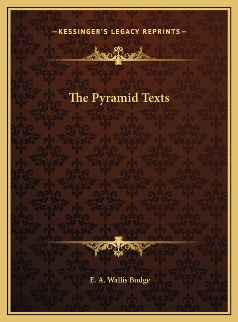 The Pyramid Texts