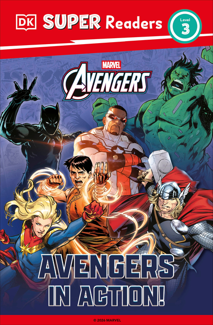 DK Super Readers Level 3 Marvel Avengers in Action