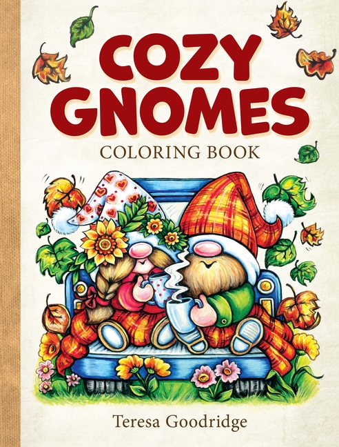 Cozy Gnomes Coloring Book