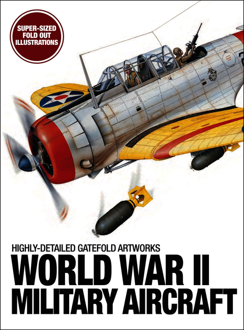 World War II Military Aircraft: Highly-Detailed Gatefold Artworks