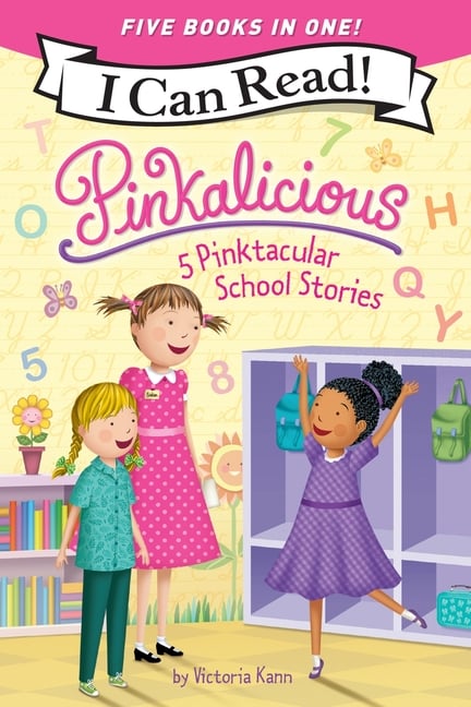 Pinkalicious: 5 Pinktacular School Stories: Pinkalicious and the Pinkamazing Little Library, Kindergarten Fun, Pinkie Promise, Planet Pink, School Rul