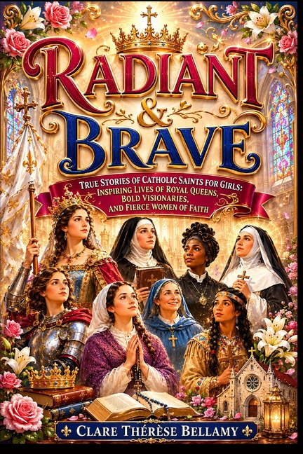 Radiant & Brave: True Stories of Catholic Saints for Girls: Inspiring Lives of Royal Queens, Bold Visionaries, and Fierce Women of Faith