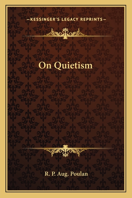 On Quietism
