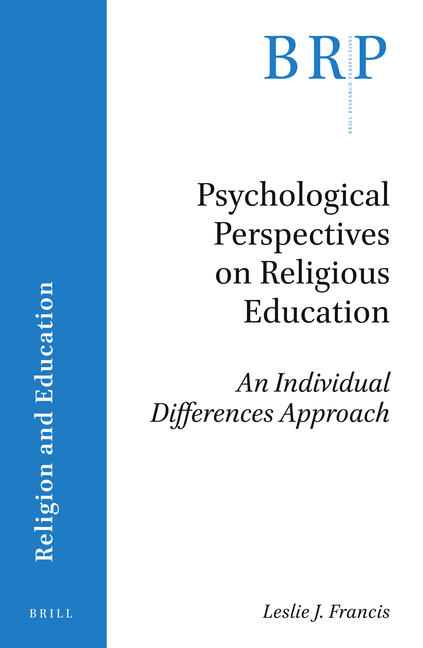 Psychological Perspectives on Religious Education: An Individual Differences Approach