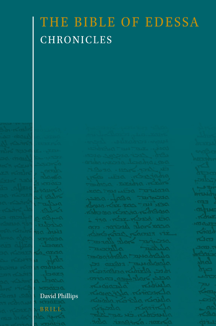 The Bible of Edessa: Chronicles