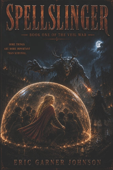 SpellSlinger: A Dark Western Fantsy of Guns, Magic, and Monsters