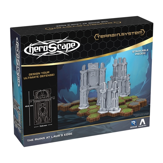 Heroscape the Ruins at Laur's Edge Terrain Expansion