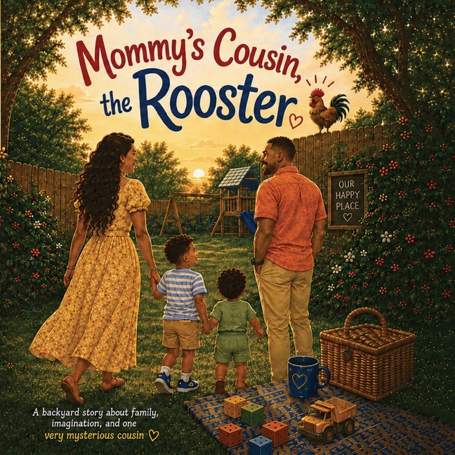 Mommy's Cousin, the Rooster: A Backyard Story About Family, Imagination, and One Very Mysterious Cousin