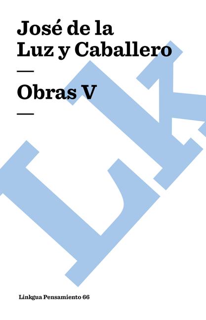 Obras: Tomo V