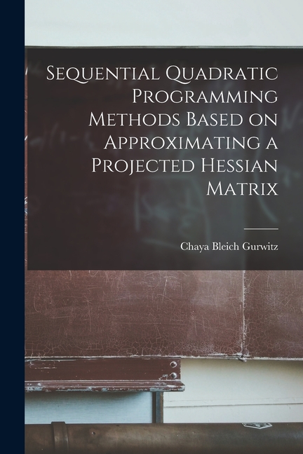 Sequential Quadratic Programming Methods Based on Approximating a Projected Hessian Matrix