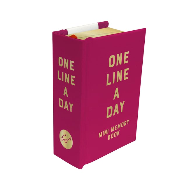 Rose Velvet Mini One Line a Day: A One-Year Memory Book