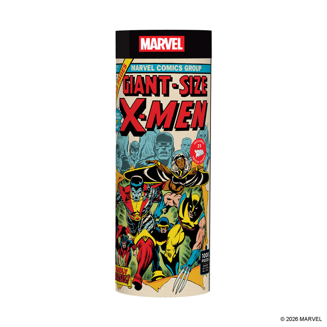 Marvel X-Men Jigsaw Puzzle and Trivia: 1000 Pieces