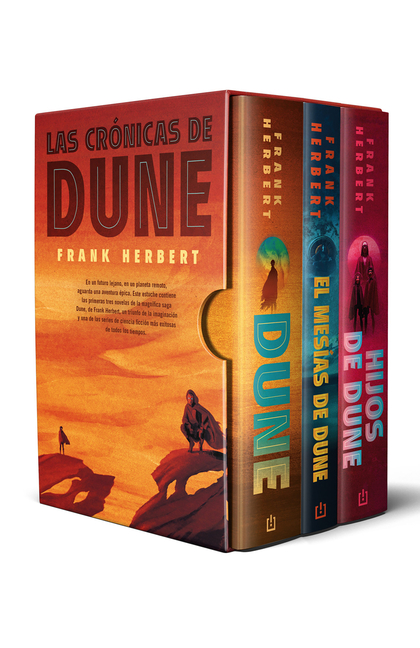 Estuche Trilogía Dune, Edición de Lujo (Dune; El Mesías de Dune; Hijos de D Une) / Dune Saga Deluxe: Dune, Dune Messiah, and Children of Dune