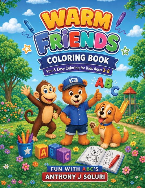 Warm Friends Coloring Book