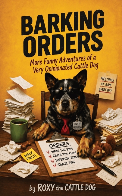 Barking Orders: More Funny Adventures of a Very Opinionated Cattle Dog: A Dog's Diary of Chaos, Squirrels, and Running the Entire Household