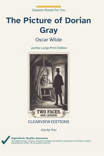 The Picture of Dorian Gray: A Clearview Large Print Edition
